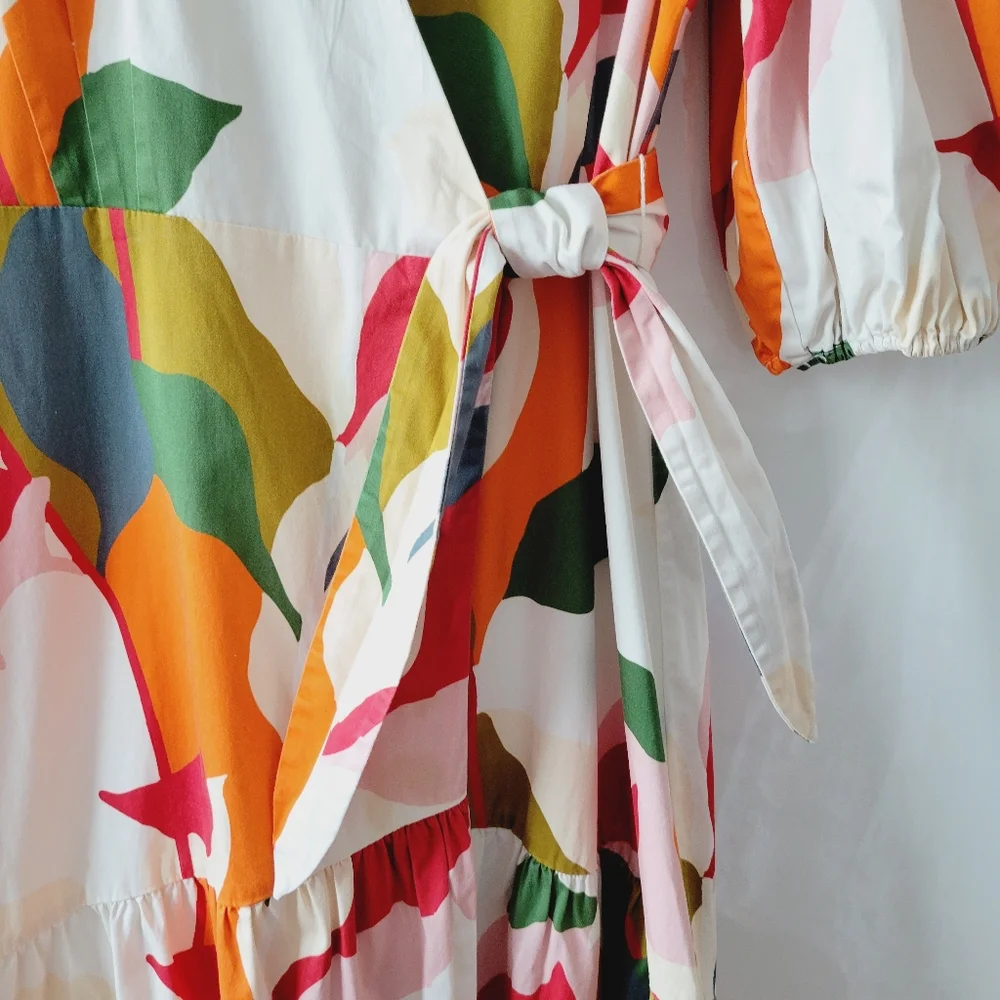 Hutch Multicolor Abstract Midi Dress - Picture 6 of 15